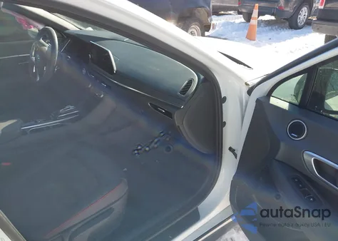 2021 Hyundai Sonata Sel Plus z USA, uszkodzony, nr VIN 5NPEJ4J2XMH079096